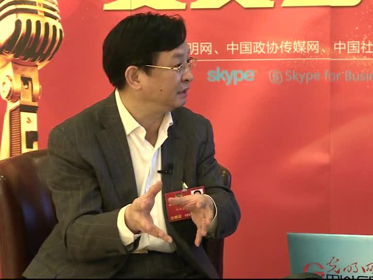 邢新会委员：给科研人员“松绑”才能安心做科研