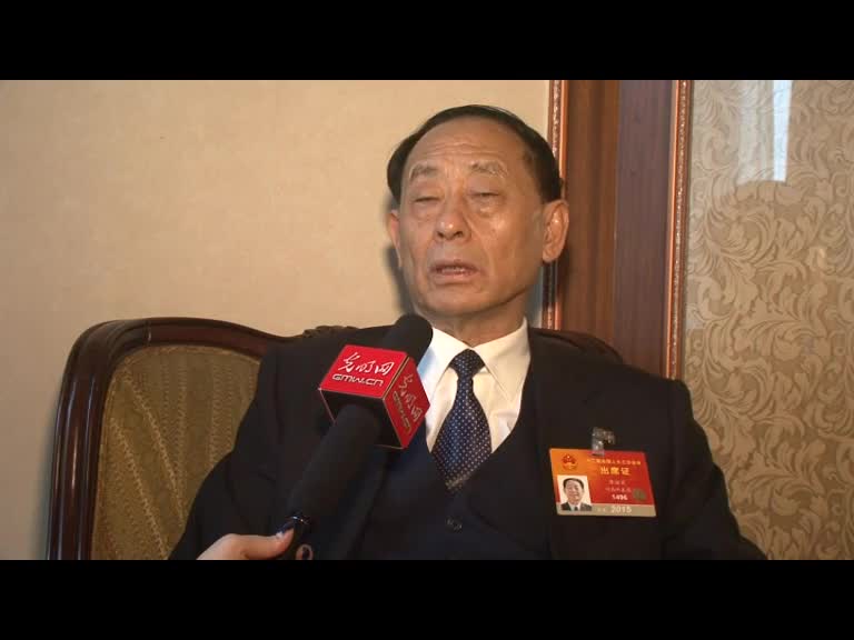 唐祖宣代表：应加大对中医药事业的重视和投入