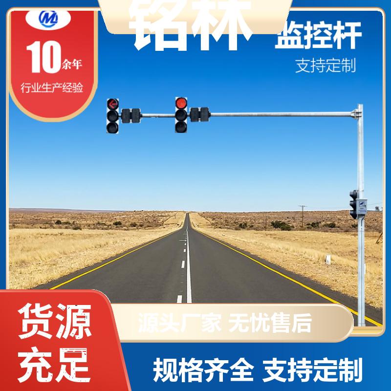  烤漆 高速公路道路设施 防腐蚀监控杆 收费站 支持定制 铭林