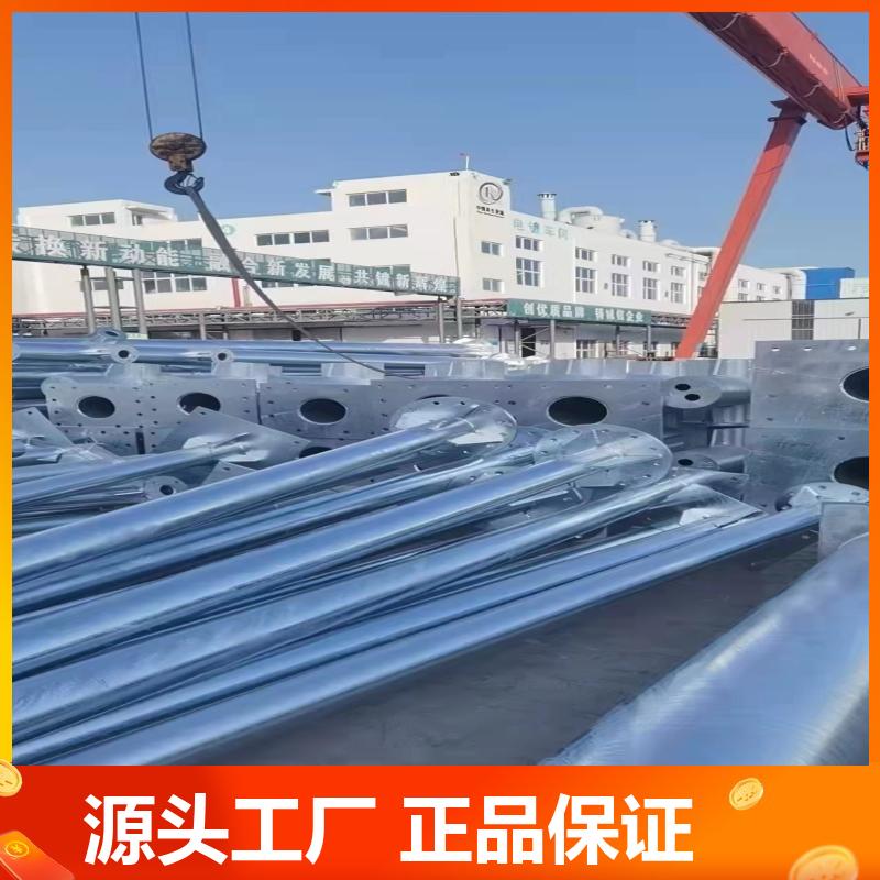 圆柱形 热镀锌 乡村道路 交通标志杆 焊接 多年行业经验 铭林