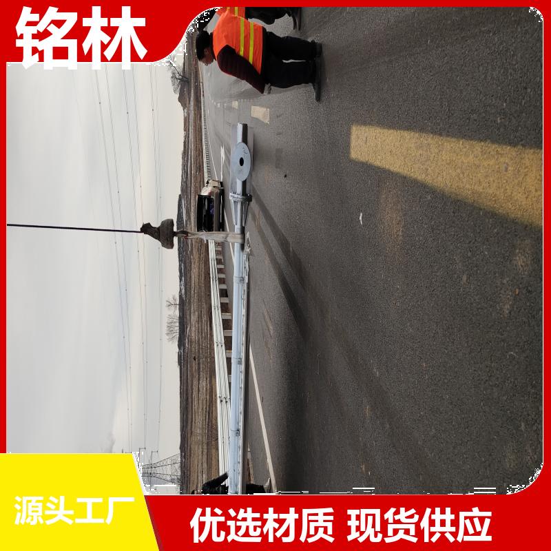  高速公路 热镀锌 交通标志杆 圆柱形 贴膜 多年行业经验 铭林