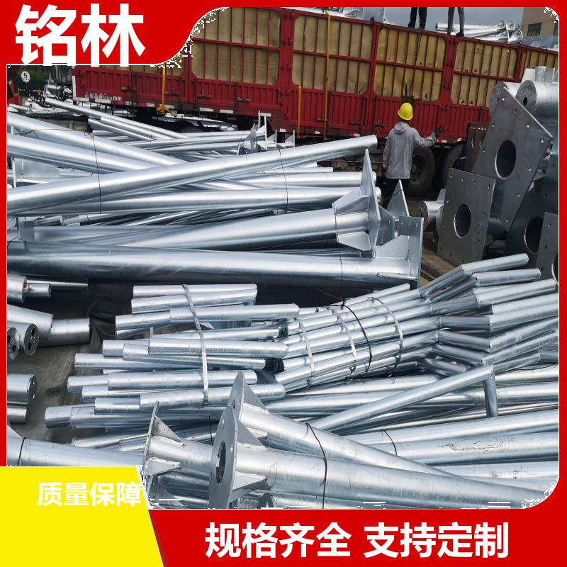  单悬臂 高速公路 钢材 双柱式交通标志杆 多年行业经验 铭林