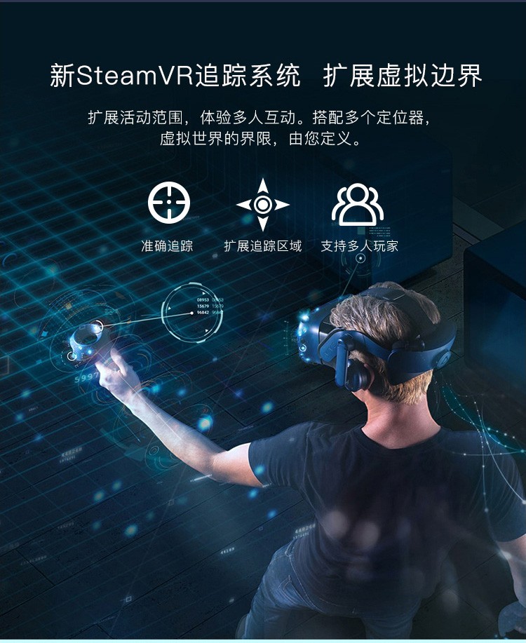 HTC VIVE PRO 2.0 Headworn Device Connection Cable COSMOS Three in One Connection Cable Original Accessories