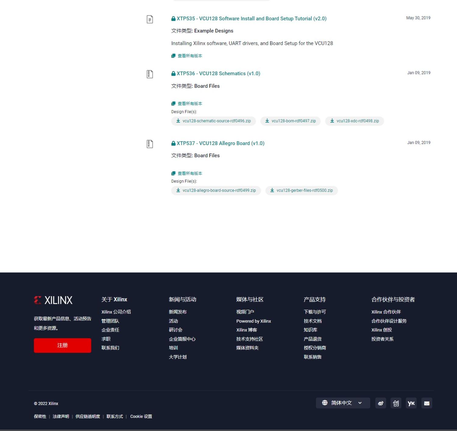 Xilinx Programmable Logic IC Development Tool Virtex UltraScale+HBM VCU128-G FPGA Evaluation Kit