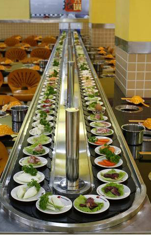 Jihan Revolving restaurant Equipment Hot pot Rotating Equipment Sushi Rotating Equipment Spicy Hot Pot Retransmission Equipment Fully Automatic