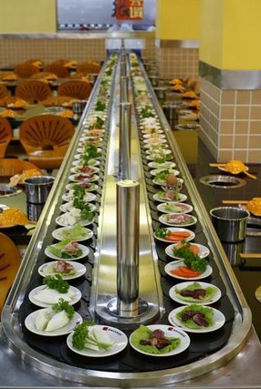 Jihan Revolving restaurant Equipment Hot pot Rotating Equipment Sushi Rotating Equipment Spicy Hot Pot Retransmission Equipment Fully Automatic