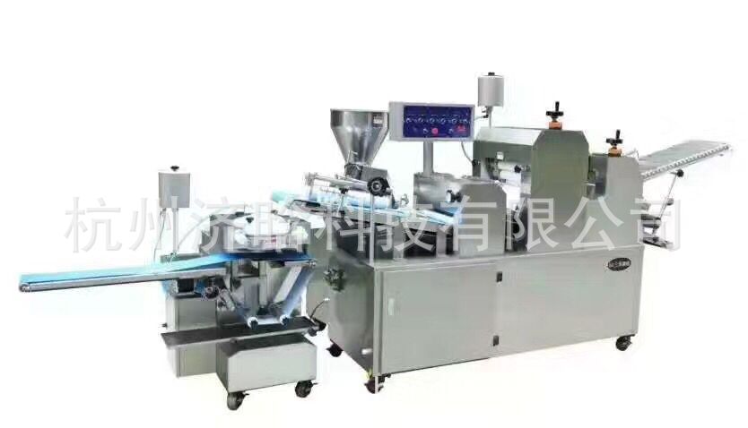 Hand shredded red bean brown sugar Mantou production line knife cutting Mantou machine steamed bun Mantou combination machine Steamed rolls production equipment