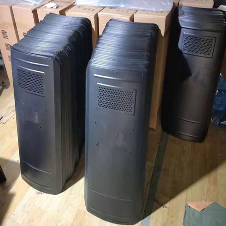 天恒博达金属盾牌铝合金盾牌 PC防暴手持防卫保安盾牌