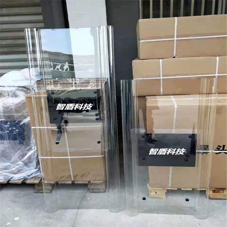 天恒博达掩护防爆盾牌墙 防爆盾牌墙组合型 组合透明PC防护盾牌