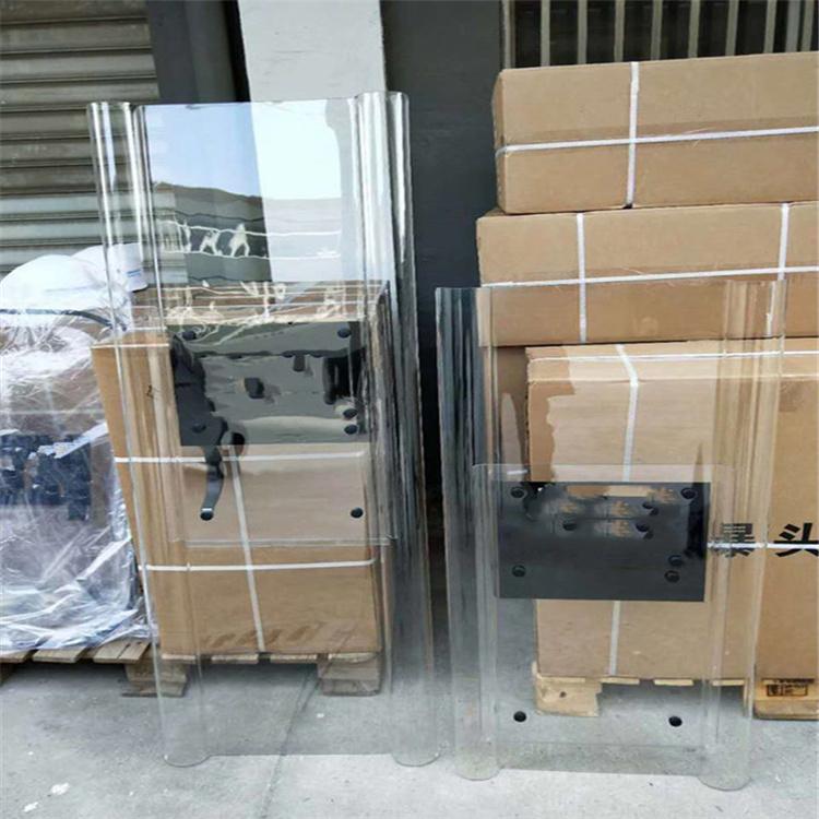 天恒博达 透明度高组合防爆盾牌 组合防爆盾牌墙