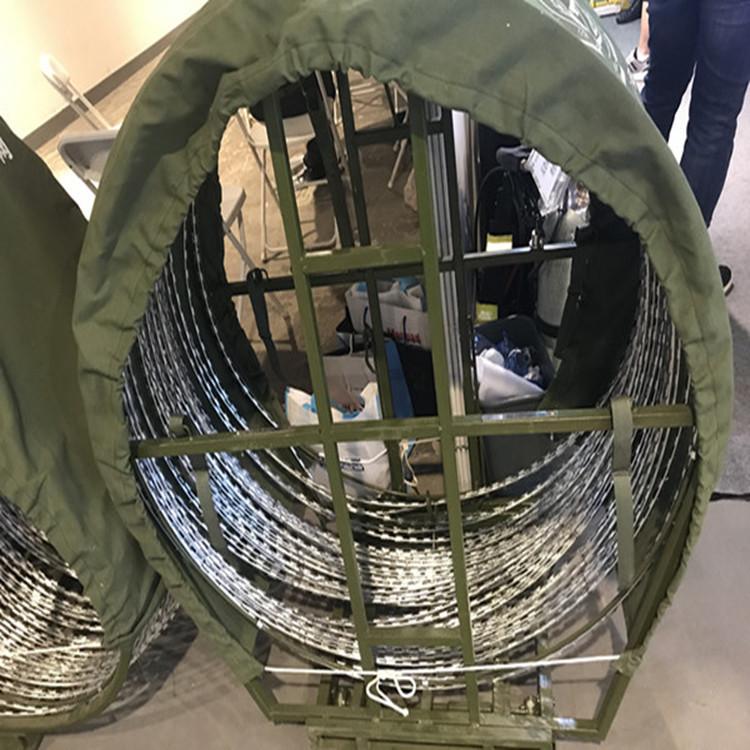 天恒博达 滚筒式阻隔网 防暴墙路障 防爆阻车器