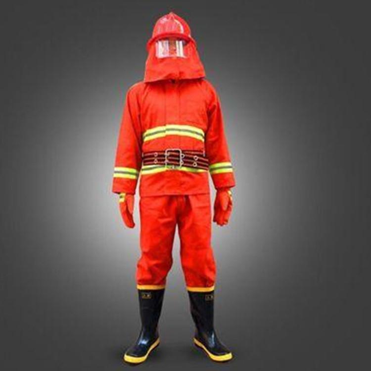 天恒博达97红色消防服 消防服5件套