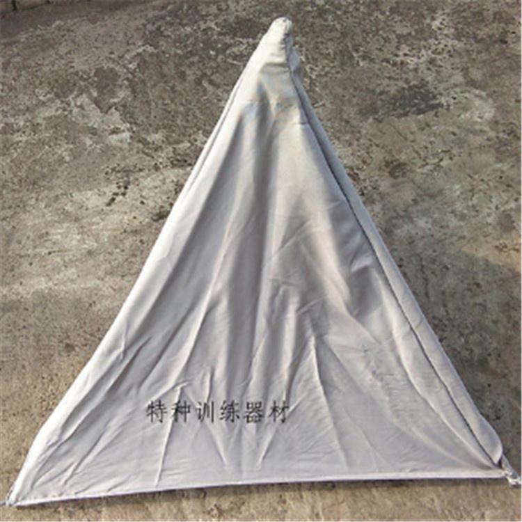 天恒博达菱形三角锥 户外三角锥折叠 模拟三角锥