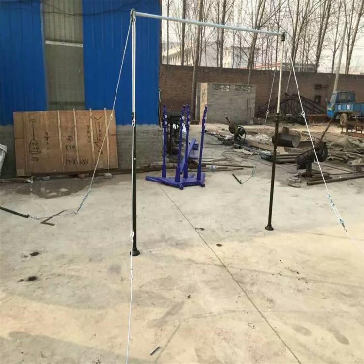 天恒博达户外训练尼龙单双杠 加强加固户外单杠双杠