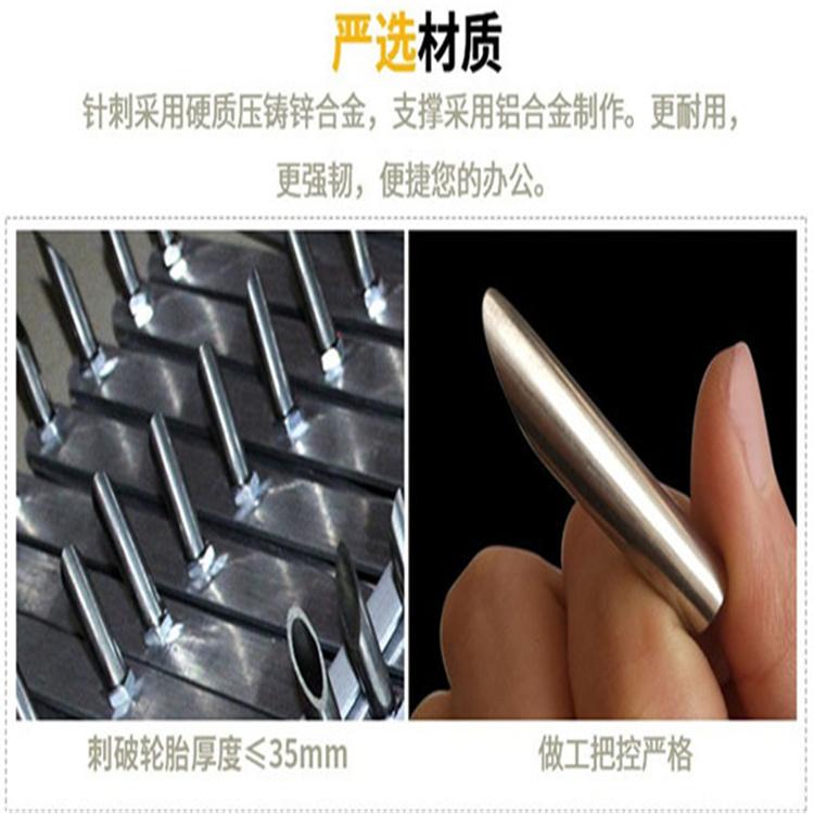 天恒博达绿色手动阻车路障 阻车器 交通不锈钢阻车路障