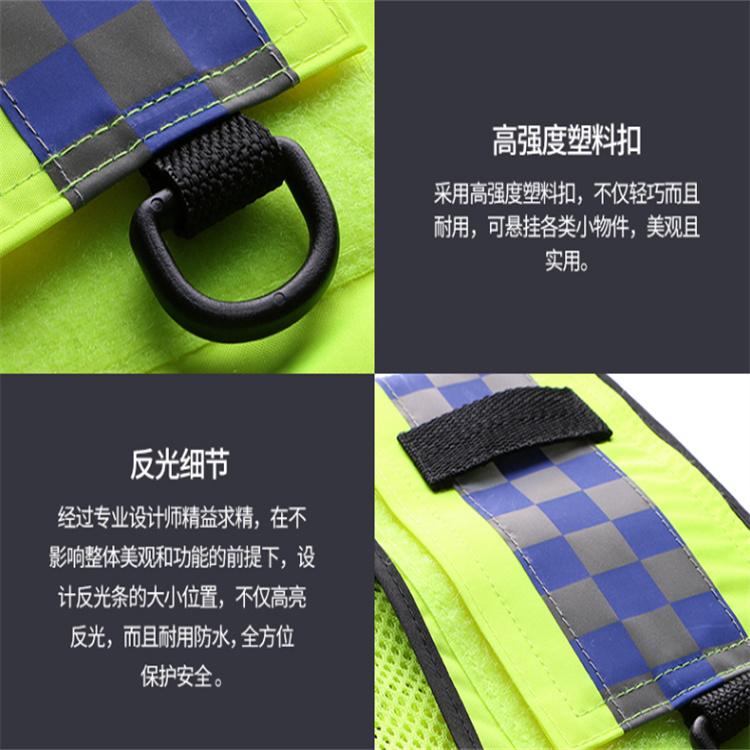 天恒博达高亮度反光背心价格 LED灯闪光交通反光背心