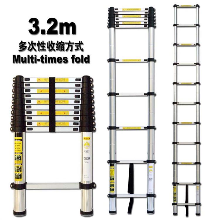天恒博达2.6米伸缩梯 伸缩梯生产厂家 河北伸缩梯
