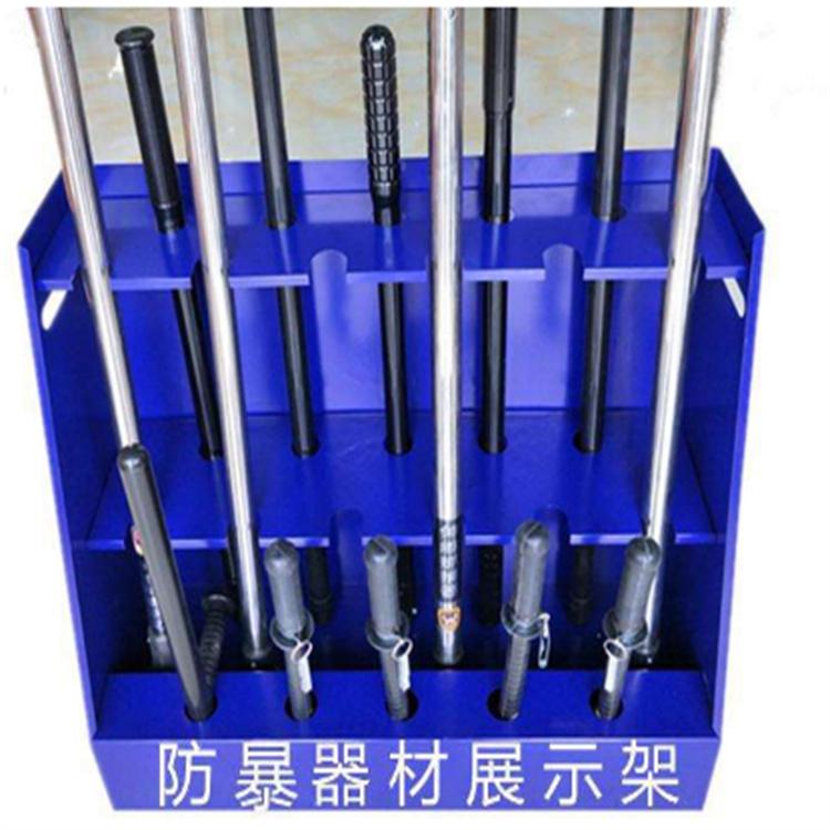 天恒博达防护器材架 防暴装备组合架 移动式防暴器材架
