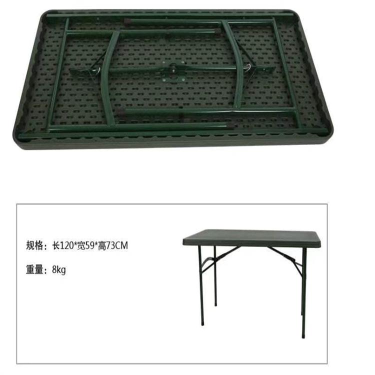 天恒博达军绿色作业折叠椅 便携式塑胶折叠椅 便携式写字椅