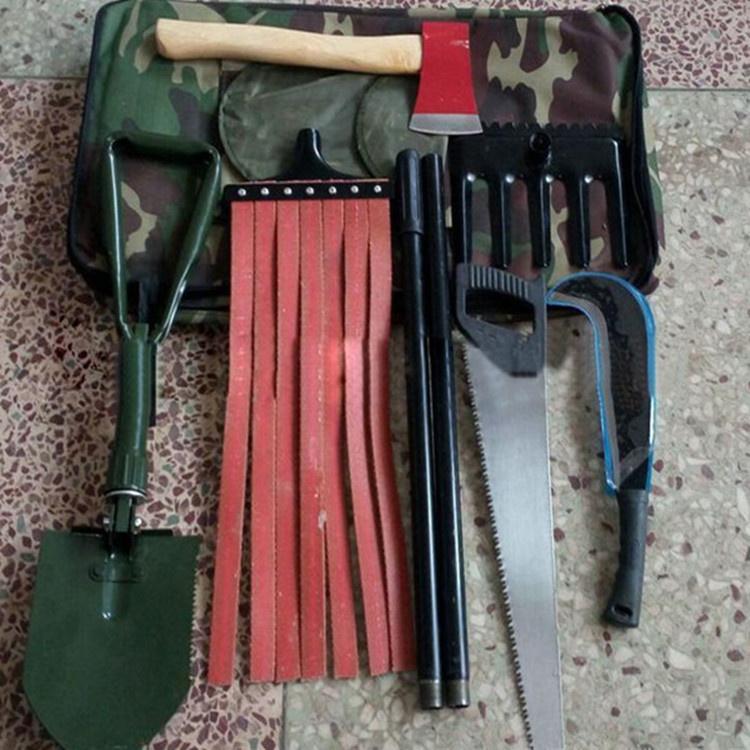 天恒博达组合工具多功能扑火组合工具 八件套灭火组合救援工具组