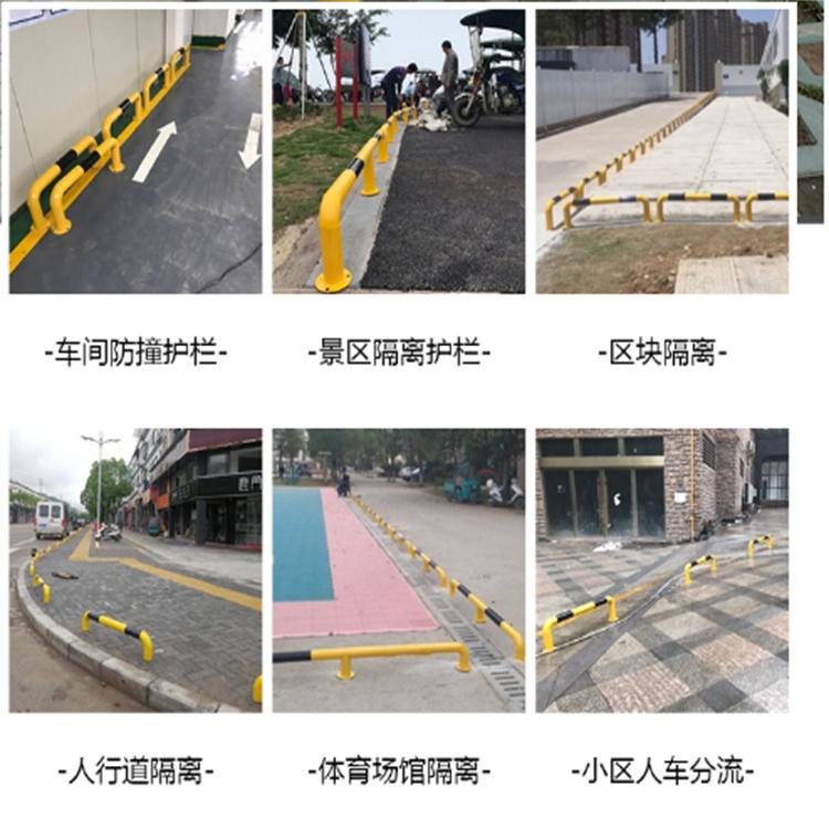 天恒博达弧形防撞柱 金属防撞柱 中石化防撞柱