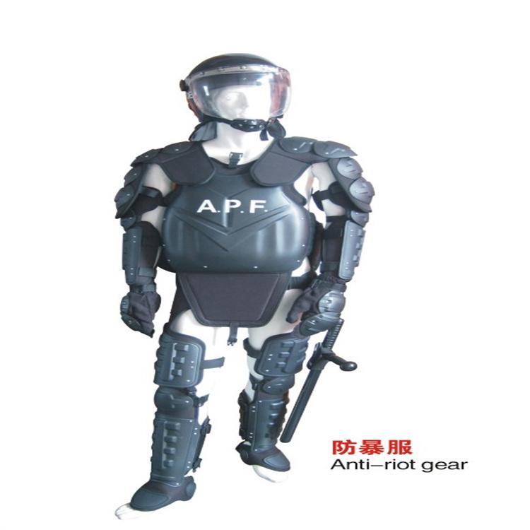 天恒博达多功能防暴服 硬质防爆服装 防暴绿色盔甲服