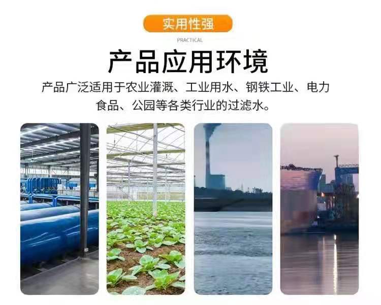 Filter Centrifuge Sand and Stone Automatic Backwash Filter System High Standard Farmland Construction Guotai Haode