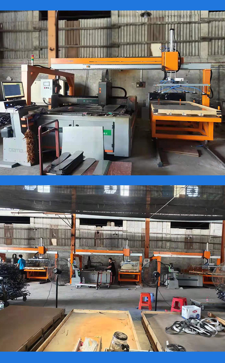 Laser cutting machine, CNC fully automatic loading and unloading machine, vacuum suction steel plate, stone, glass gantry lifting equipment