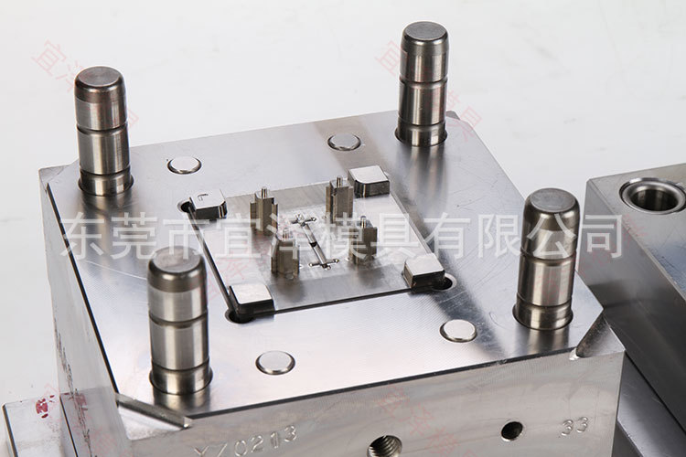 Buckle Buckle Plastic Mold Flat Bottom LED Spacer Post Injection mold construction Processing Yize