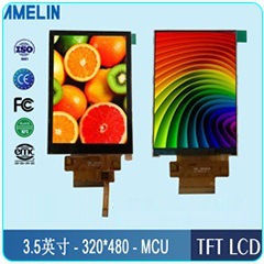 4.0 inch TFT TN LCD display with 320x480 resolution interface RGB/SPI/M