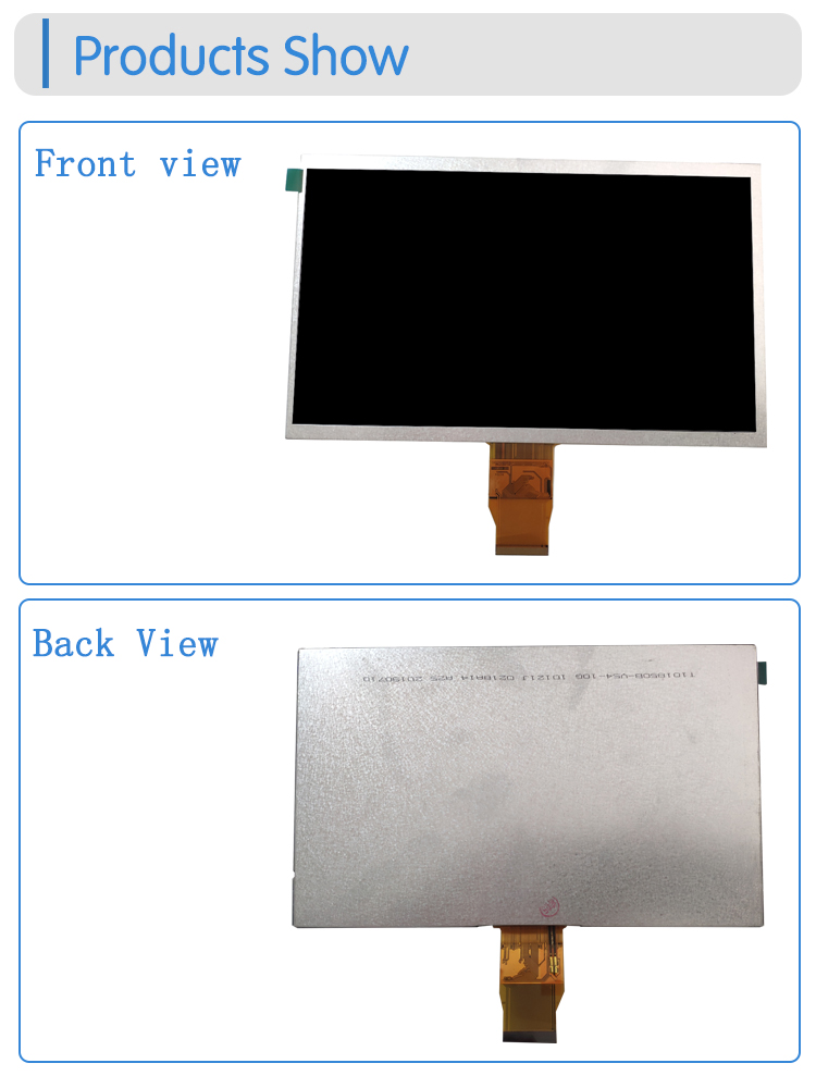 10.1-inch TFT screen LCD display screen 1024 * 600 resolution RGB interface IPS type LCD module DIY panel