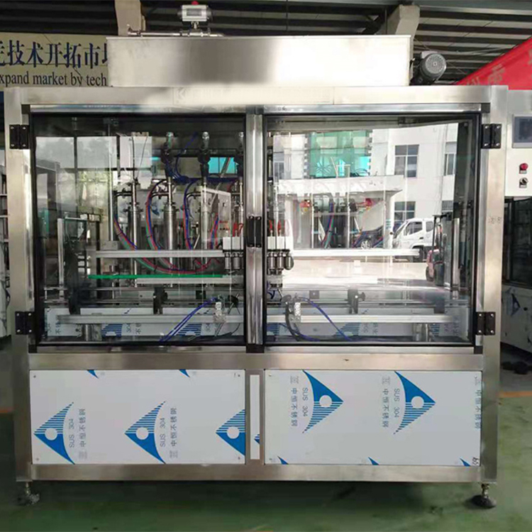 Fully automatic edible oil filling production line Olive oil flaxseed oil filling line