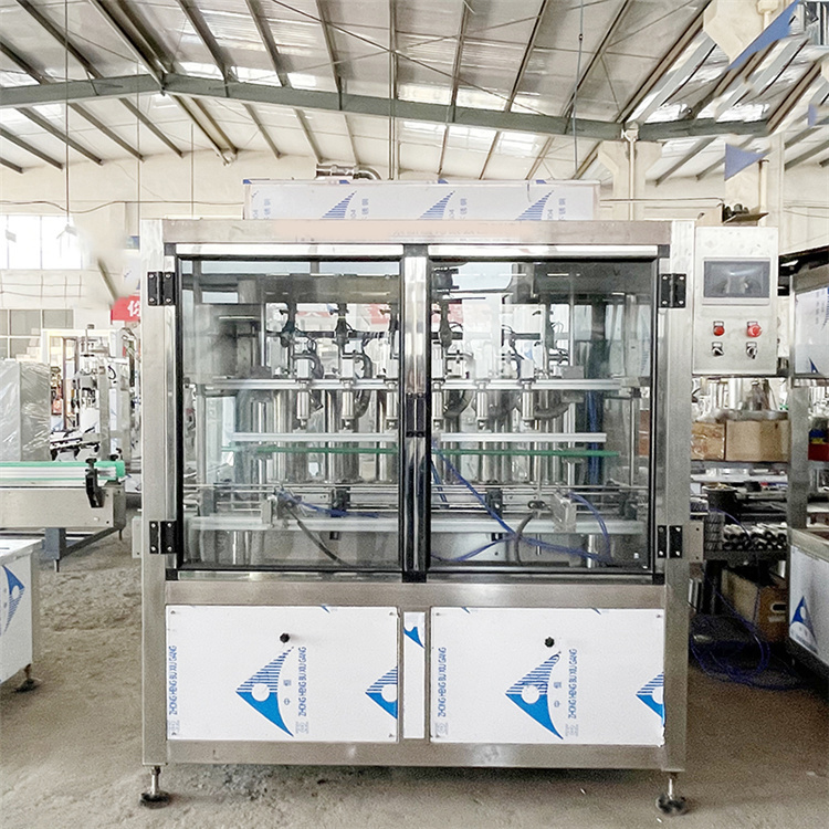 Fully automatic edible oil filling production line Olive oil flaxseed oil filling line