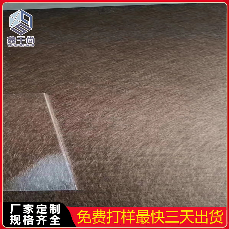 广告铭牌天花装饰板彩色拉丝不锈钢板材 哑光亮面和纹不锈钢图片