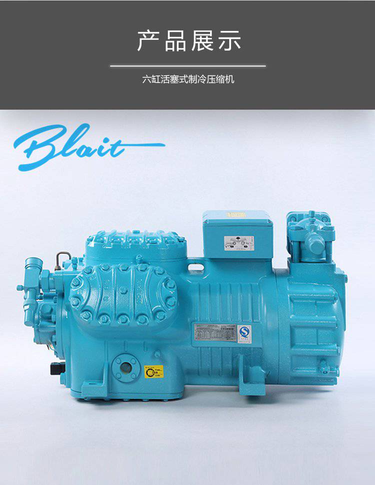 Bolet air-cooled unit with medium and low temperature YBF4VCS-6.2ZR cold storage refrigeration compressor