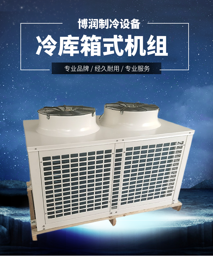 25 horsepower Daming refrigeration air-cooled cold storage unit 25HP high-temperature compressor refrigeration equipment for cold storage