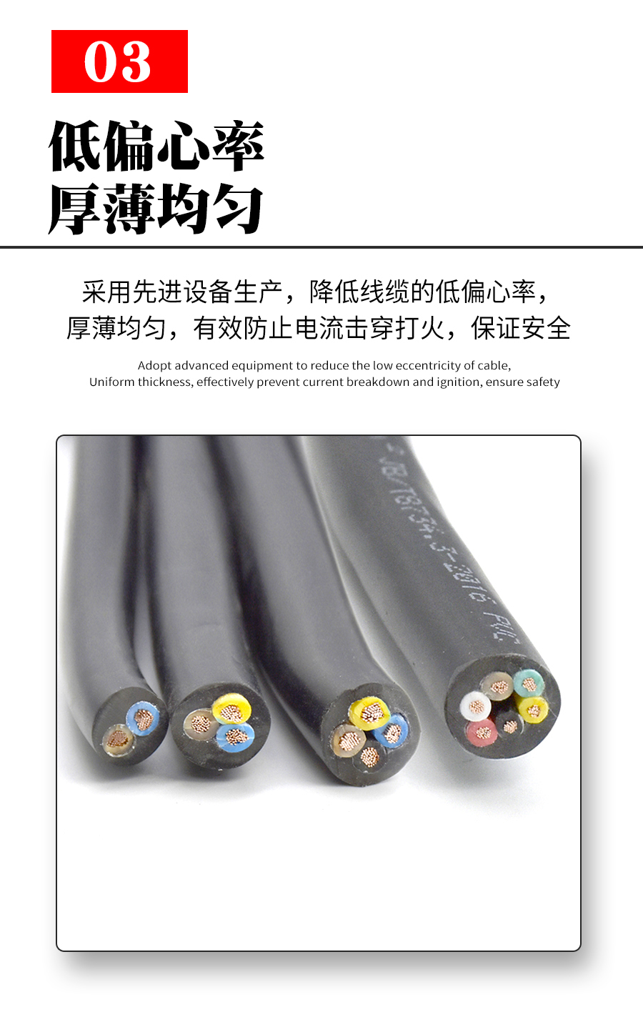 Lilutong RVV national standard power cord 2 3 4 5 core 0.5 1.0 1.5 2.5 4 square meter sheathed cable