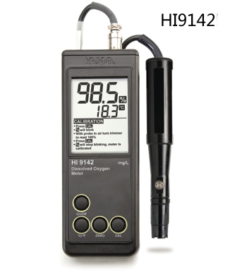 HANNA portable dissolved oxygen analyzer HI9142 dissolved oxygen analyzer