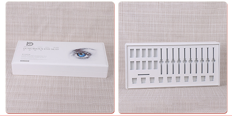 Yongyue Packaging Spot Cosmetics Packaging Leather Box Cover Box High grade Eye Massage Packaging Box Fleece Box