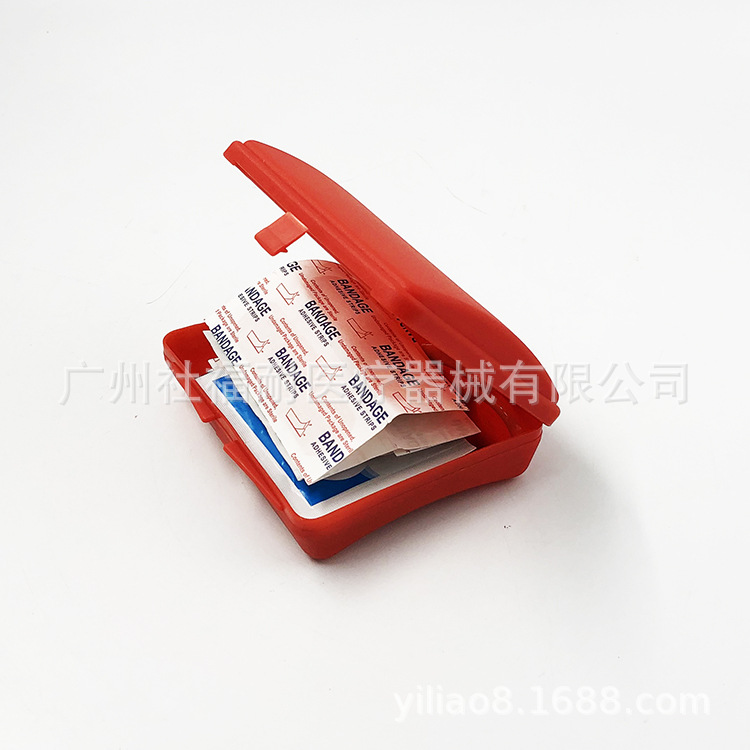 Manufacturer's direct supply of customizable PP plastic boxes for first aid accessories, portable emergency boxes, first aid box accessories