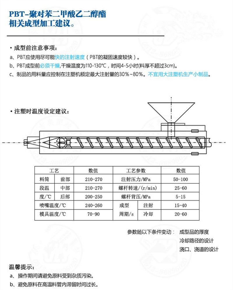 PBT B4520 reinforced filling with high wear resistance applied to sports equipment