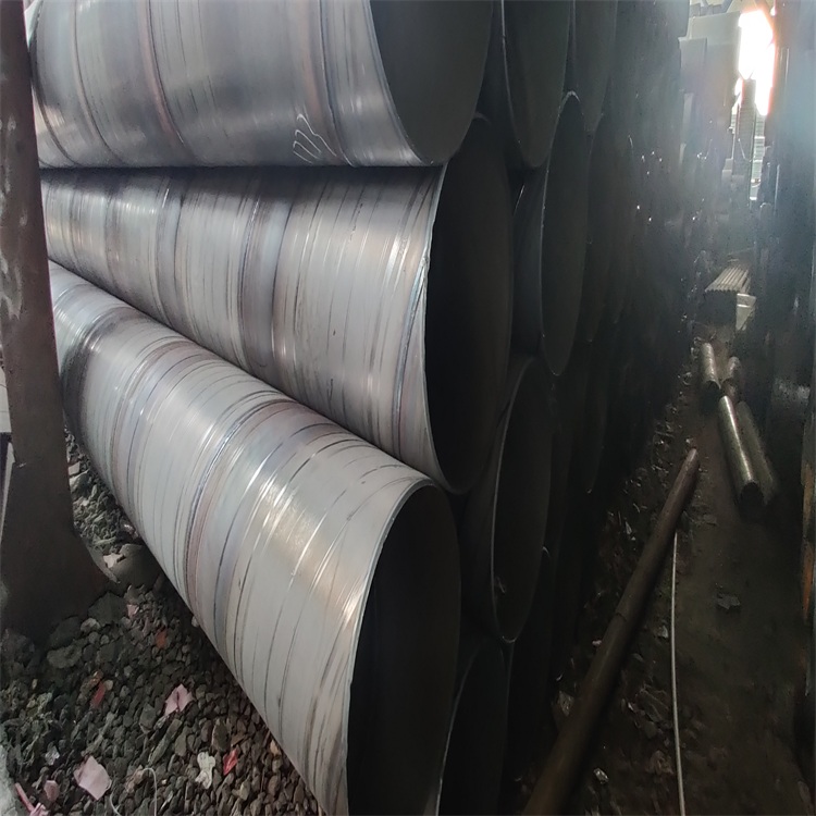 厂家定制q345b螺旋钢管 桥墩用螺旋管工 业用排污管