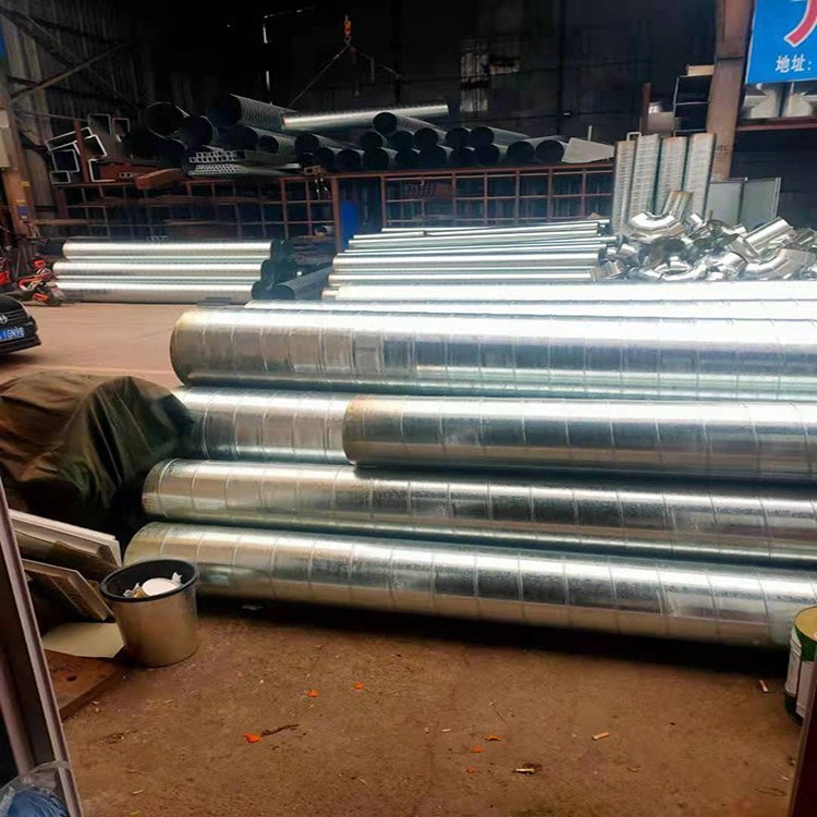 镀锌矩形风管 工业除尘车间通风管道加工 来样定制 九洲汉通