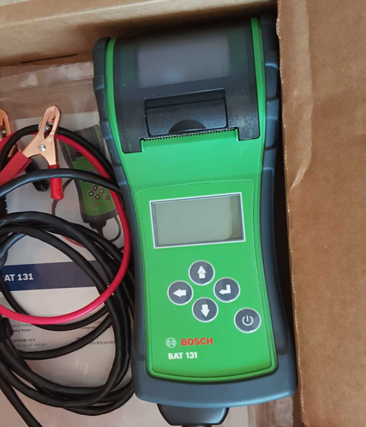 博世BAT131蓄电池检测仪手持便携式电瓶诊断仪带打印机比赛专用