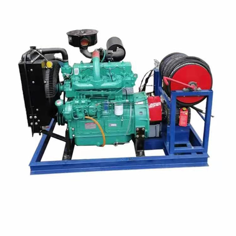 Shuituo Electric Pipeline Cleaning Machine Sewage Pipeline Dredging Machine High Pressure Dredging Machine Equipment Strength Factory