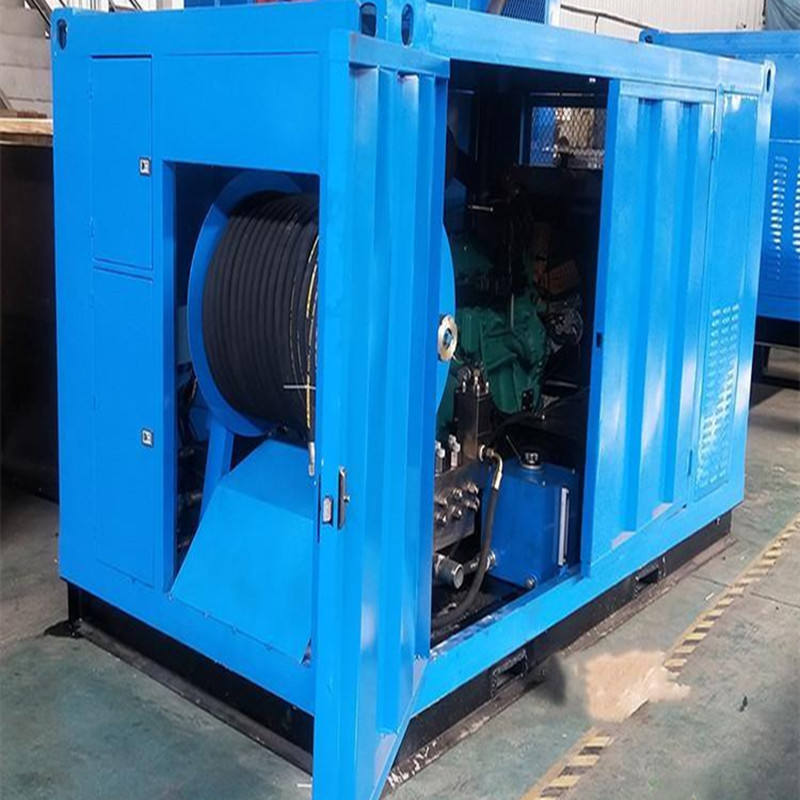 Shuituo Electric Pipeline Cleaning Machine Sewage Pipeline Dredging Machine High Pressure Dredging Machine Equipment Strength Factory