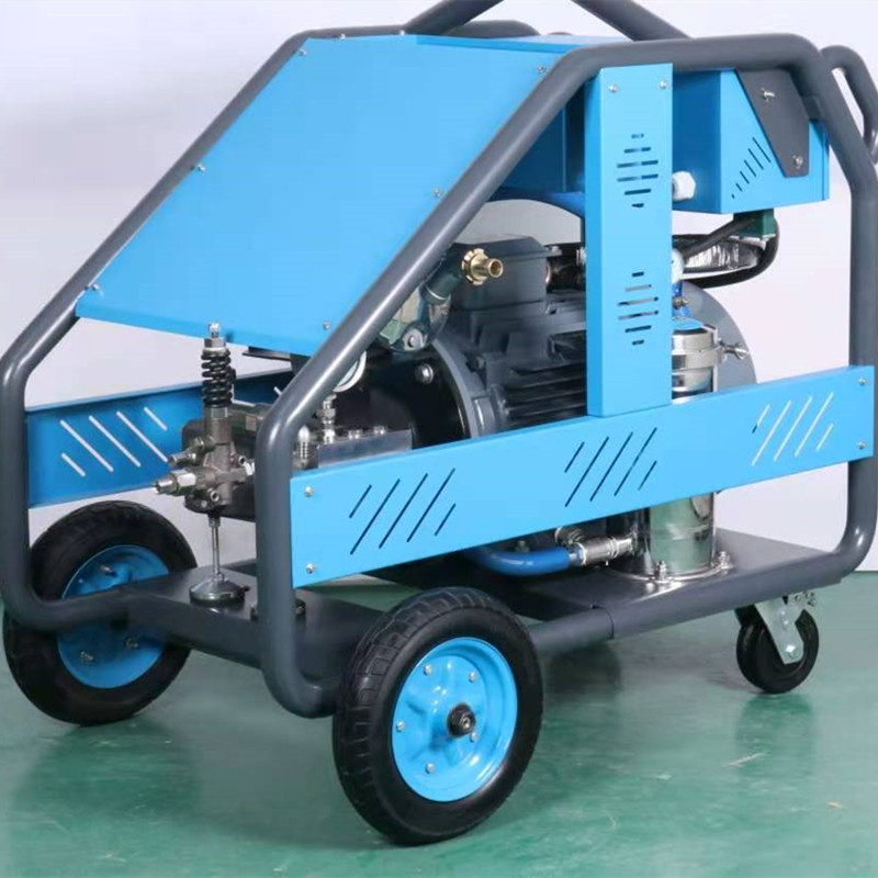 Shuituo high-pressure water knife cleaning machine 500 pressure rust removal cleaning machine cement high-pressure cleaning machine