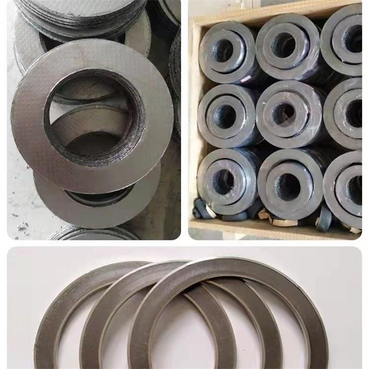 Hongsheng Shaped Graphite Composite Seal Shaped Gaskets Cylinder Gaskets Metal Flange Gaskets Customized 304RSB 20606