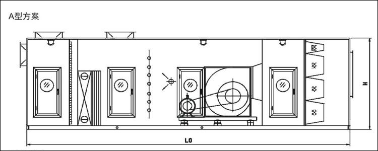 SMSCOLD Fresh Air Purification Air Conditioning Workshop Constant Temperature and Humidity SMS-ZKW-100