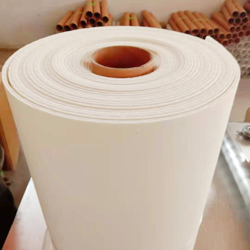 Fireproof Aluminium silicate ceramic fiber paper, high temperature resistant fiber felt, sealing, environmental friendly Aluminium silicate paper, support customization